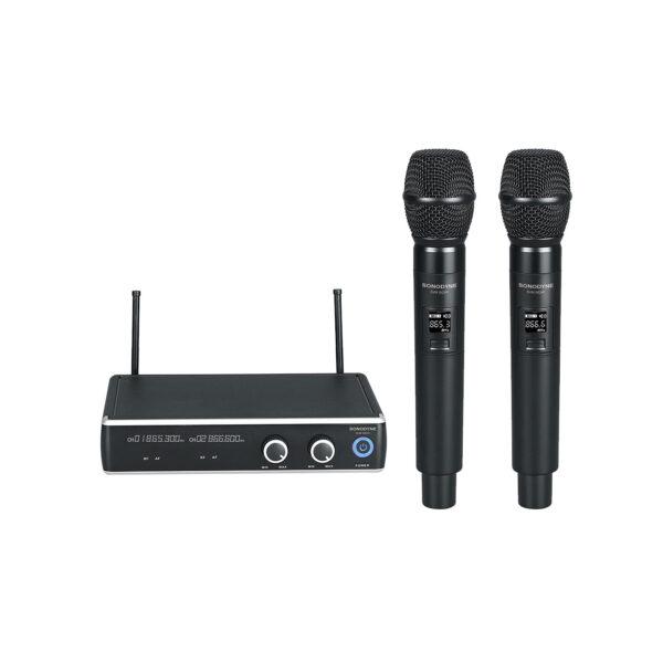 SVM WDH1 dual handheld wireless microphone