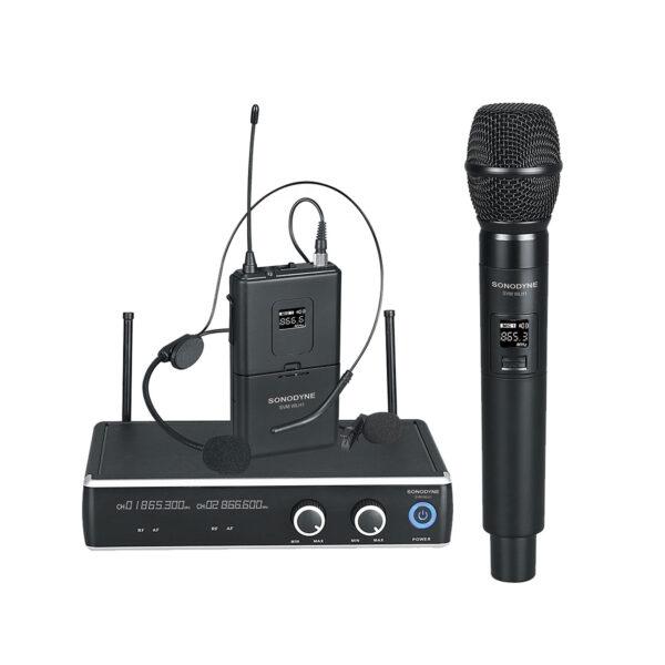 SVM WLH1 wireless lapel and handheld microphone