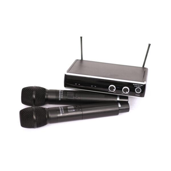 SVM WDH1 dual handheld wireless microphone - Image 5