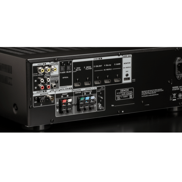 Denon AVR-X580BT - 5.2 Channel 8K AV Receiver - Image 2